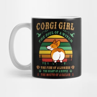 Corgi Girl - Witch - Lioness - Hippie - Sailor (82) Mug